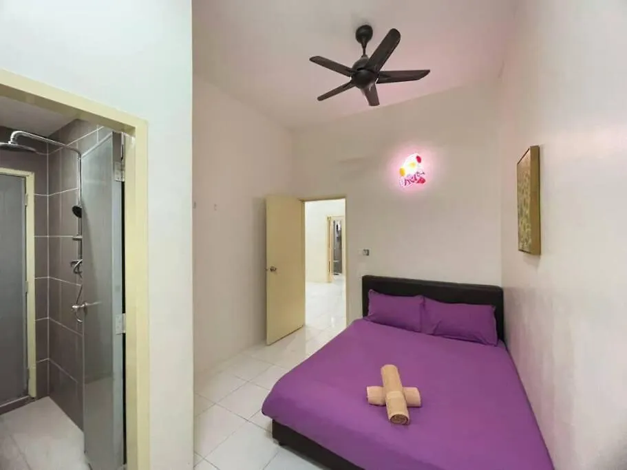 Cozyhouse 4Room 3Bath Room 10Pax'''Simpangampattasek Simpang Ampat Nyaraló